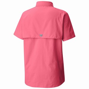 Columbia PFG Bahama™ Shortärmad Skjorta Dam Rosa (BPSLE9713)